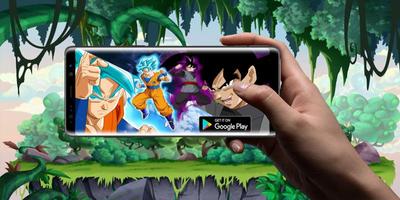 Super Saiyan Goku Färbung tippen Super Battle Screenshot 2