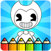 How To Color bendy and the ink machine - for kids-