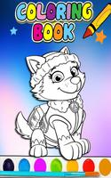 How To Color Paw Patrol -Free Coloring For Kids- poster