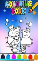 How To Color Peppa pig -coloring for kids- screenshot 3