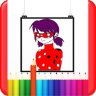 Coloring Book For Ladybug icono