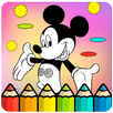 How To Color Mickey Mouse -Free Coloring For Kids- APK