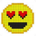 Sandbox Pixel Coloring Pages for Color by Number