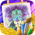 Exotic Animals Coloring ikon