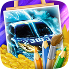 Car Coloring Game أيقونة