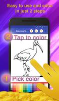Birds Coloring Game for Kids captura de pantalla 2