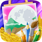 Galaxy Coloring Game icono