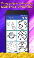 Galaxy Coloring Game Ekran Görüntüsü 1