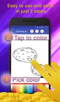 Galaxy Coloring Game captura de pantalla 2