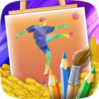 آیکون‌ Football Kids Coloring