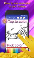 Helicopters Coloring Game اسکرین شاٹ 2