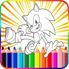 Скачать Coloring Book for Sonic APK