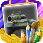 Tanks Coloring Game icône