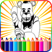 ”Five Nights Coloring Book