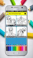 Poster Pony Coloring Book Pages