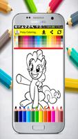 Pony Coloring Book Pages capture d'écran 1