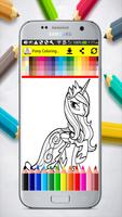 Pony Coloring Book Pages capture d'écran 3