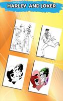 Coloring Harley Quin-Joker screenshot 2