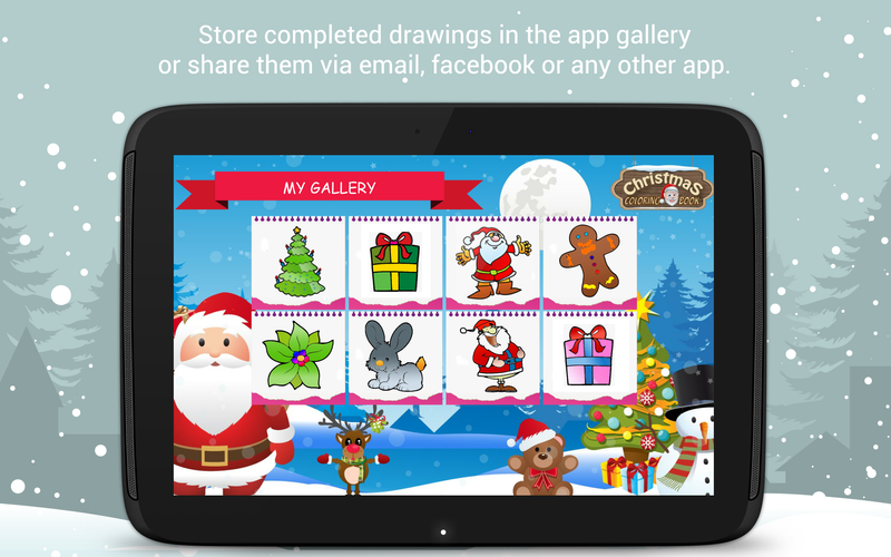 christmas coloring book 🎅 santa game for kids apk 140g
