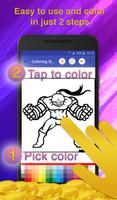 Superheroes Coloring for Kids تصوير الشاشة 2