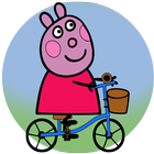 Colorear Peppa pig आइकन