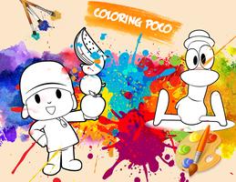 Coloring Poco Yoo Page Game captura de pantalla 3