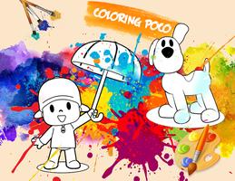 Coloring Poco Yoo Page Game capture d'écran 1