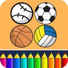 Sports Coloring Game icône
