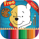 Winni the Pooh libro para colorear para los niños APK