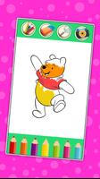 Coloring Book for Winie The Pooh スクリーンショット 1