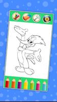 Coloring Book For Woody :Woody Coloring woodpecker Affiche