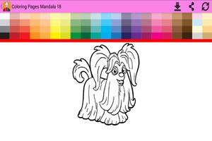 Coloring Pages Mandala 18 screenshot 2
