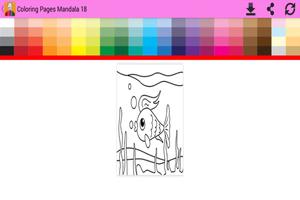 Coloring Pages Mandala 18 screenshot 3