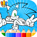 🇺🇸 How To Draw Sonic :Coloring Pages And Paint APK