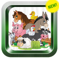 animals farm coloring book