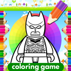 Coloring Batman Lego-icoon