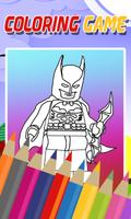 Coloring Batman Lego Affiche