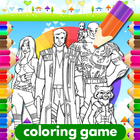 Icona Coloring Guardian Of Galaxy Game