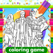 Coloring Guardian Of Galaxy Game