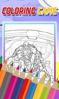 Coloring Guardian Of Galaxy Game screenshot 2