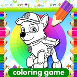 Coloring Paw Patrol Game icône