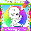 ”Coloring Baby Boss Game