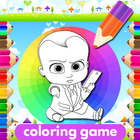 آیکون‌ Coloring Baby Boss Game