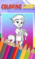 Coloring Baby Boss Game ảnh chụp màn hình 1