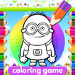 Coloring Yellow Minion Game