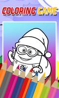 Coloring Yellow Minion Game स्क्रीनशॉट 1