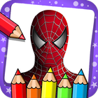 amazing Spider-Man coloring game icon