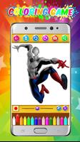 amazing Spider-Man coloring game screenshot 3