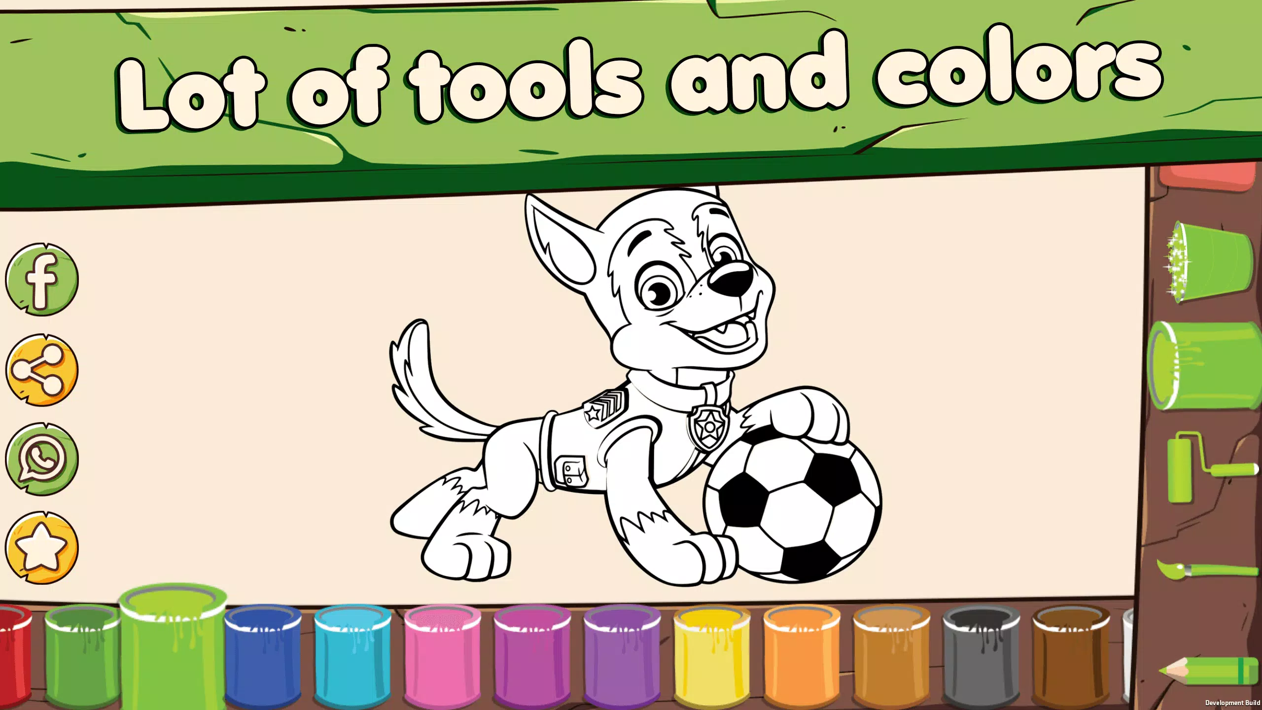 Download do APK de Jogos de pintar colorir patrulha para Android