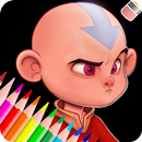 APK Coloring For Avatar The Last Airbender : Aang 2018